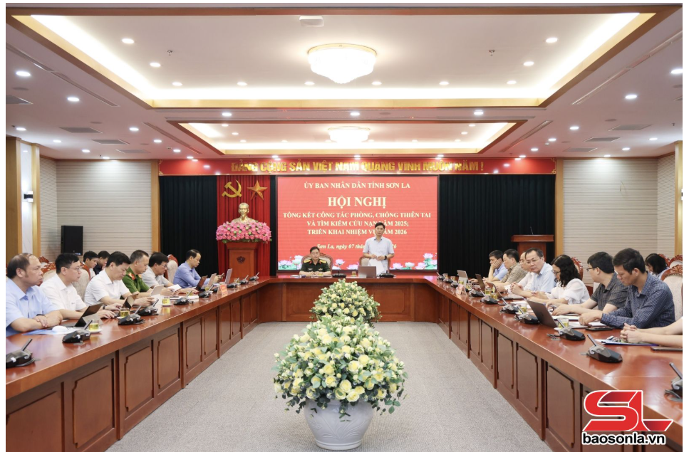 Sơn La: Triển khai công tác phòng, chống thiên tai và tìm kiếm cứu nạn năm 2026