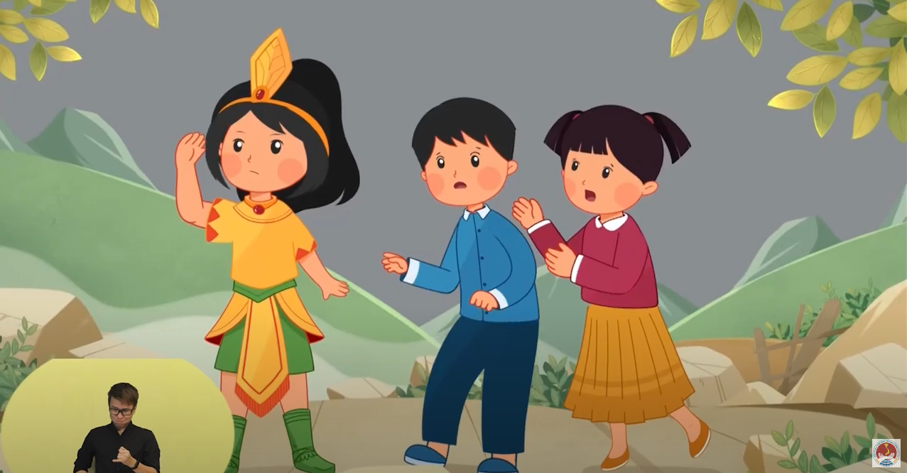 Bộ video hoạt hình (2D Animation) cho trẻ em hướng dẫn các kỹ năng ứng phó với lũ quét, sạt lở đất