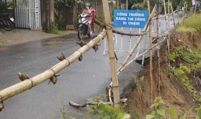 Sạt lở ở Quảng Trị gây nguy cơ mất an toàn cao đối với hơn 270 hộ dân