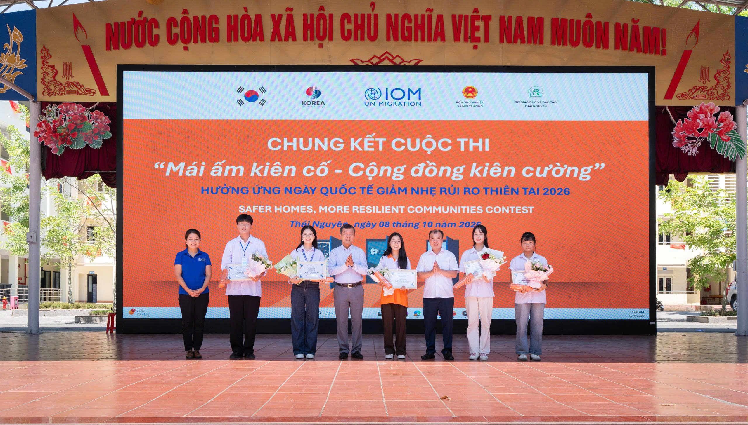 Vòng chung kết cuộc thi “Mái ấm kiên cố - Cộng đồng kiên cường” tại tỉnh Thái Nguyên