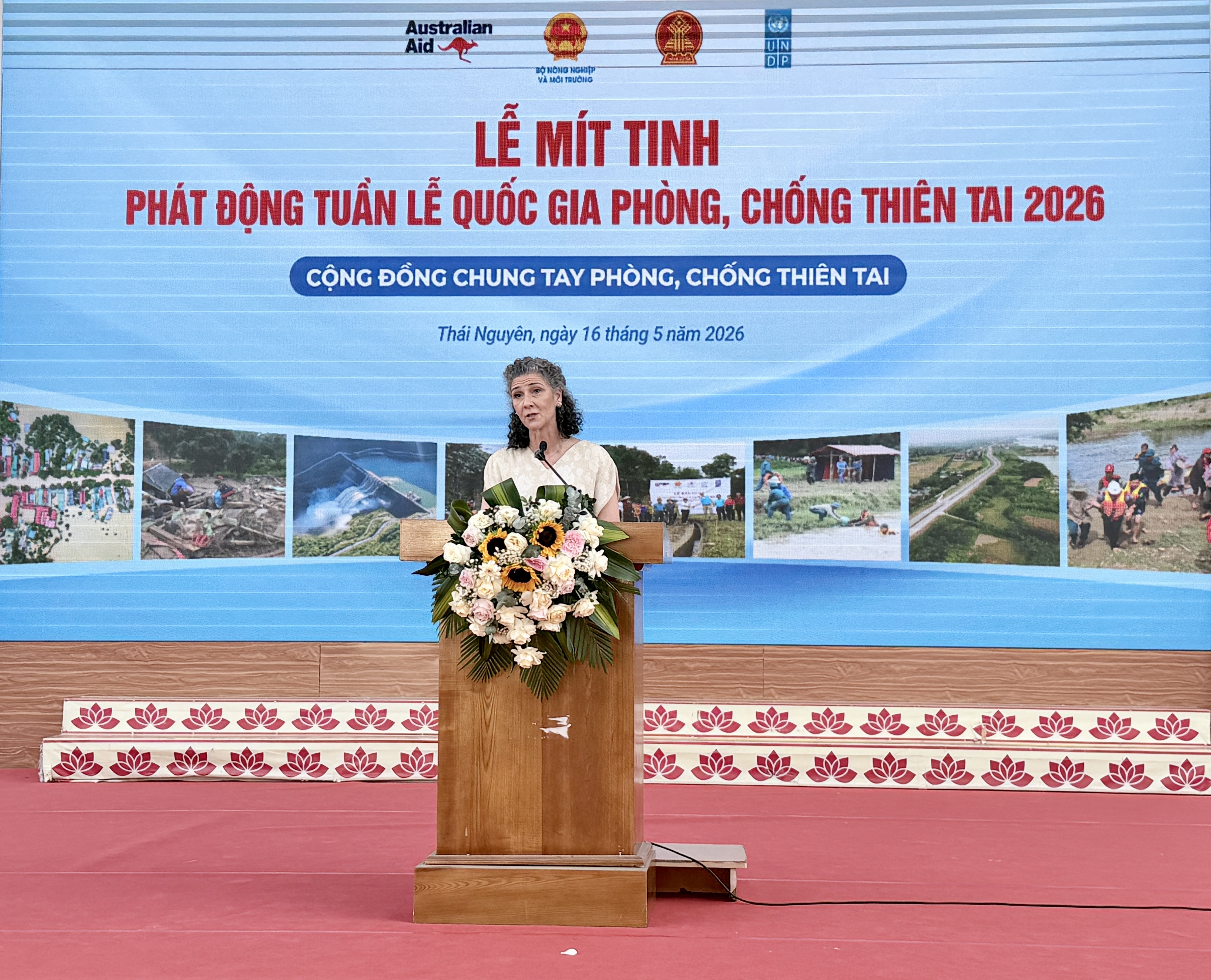 Phát động Tuần lễ Quốc gia Phòng, chống thiên tai năm 2026 với chủ đề “Cộng đồng chung tay phòng, chống thiên tai” tại Thái Nguyên