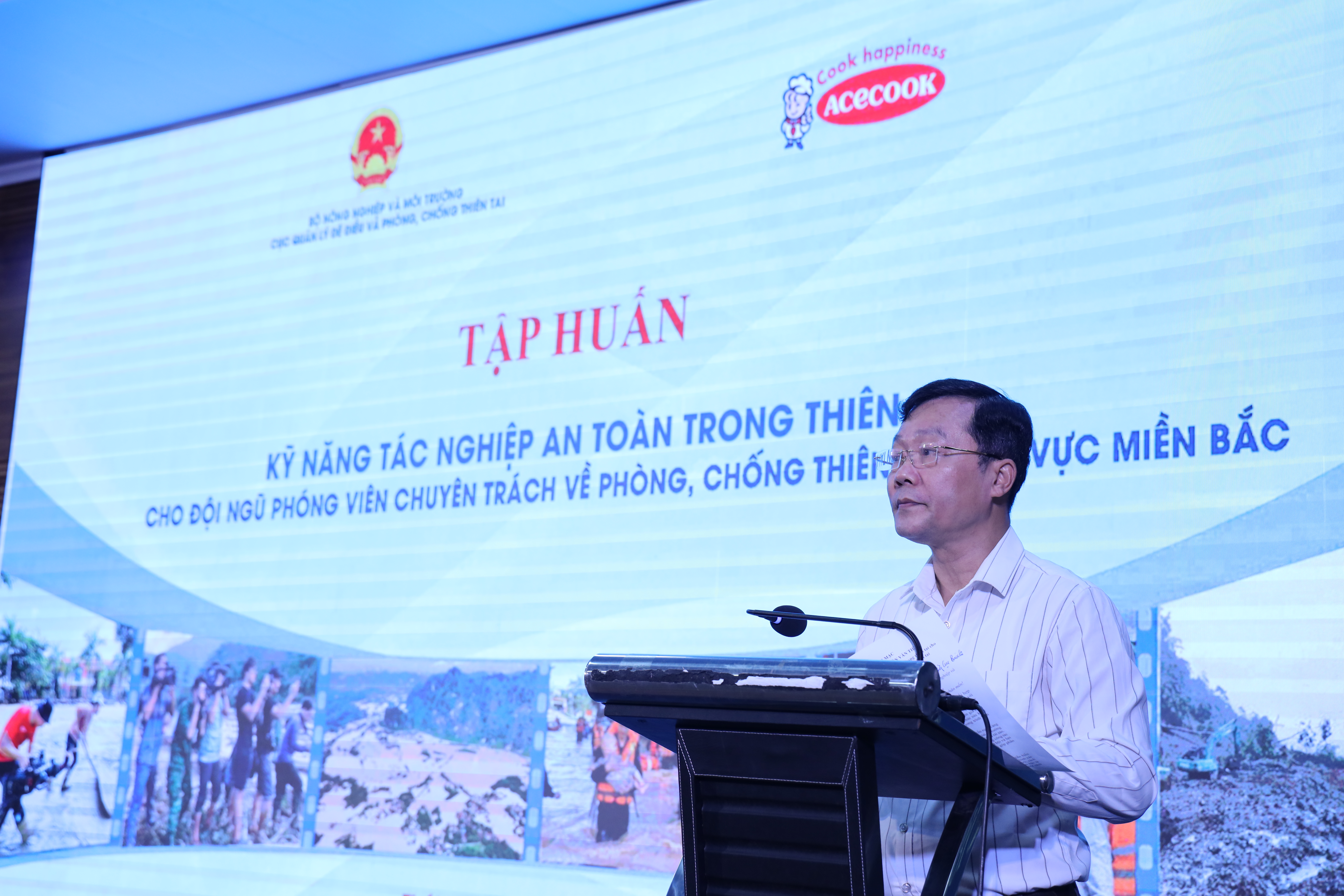 Nâng cao năng lực và an toàn cho phóng viên tác nghiệp trong thiên tai